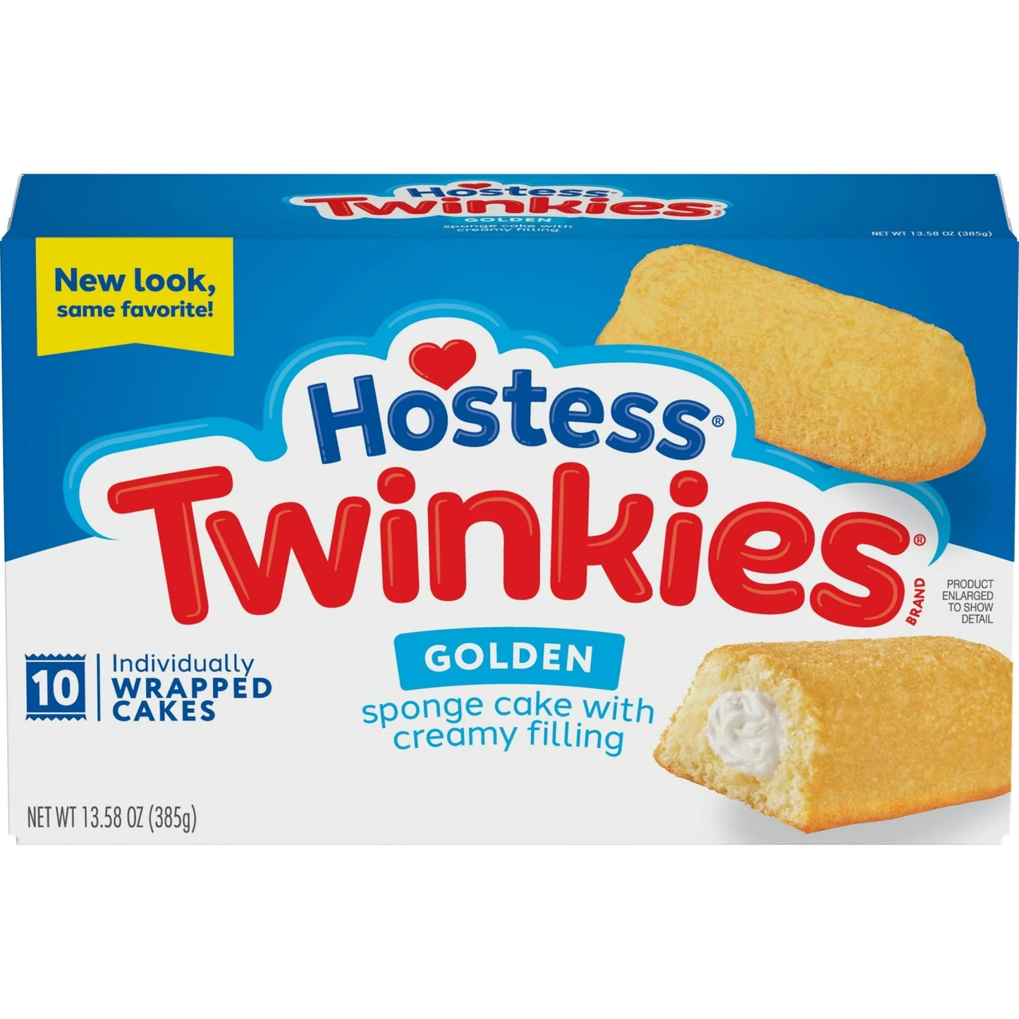 Hostess Twinkies:with Creamy Filling