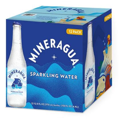 Mineragua:club Soda, 12.5 oz, Glass Bottle