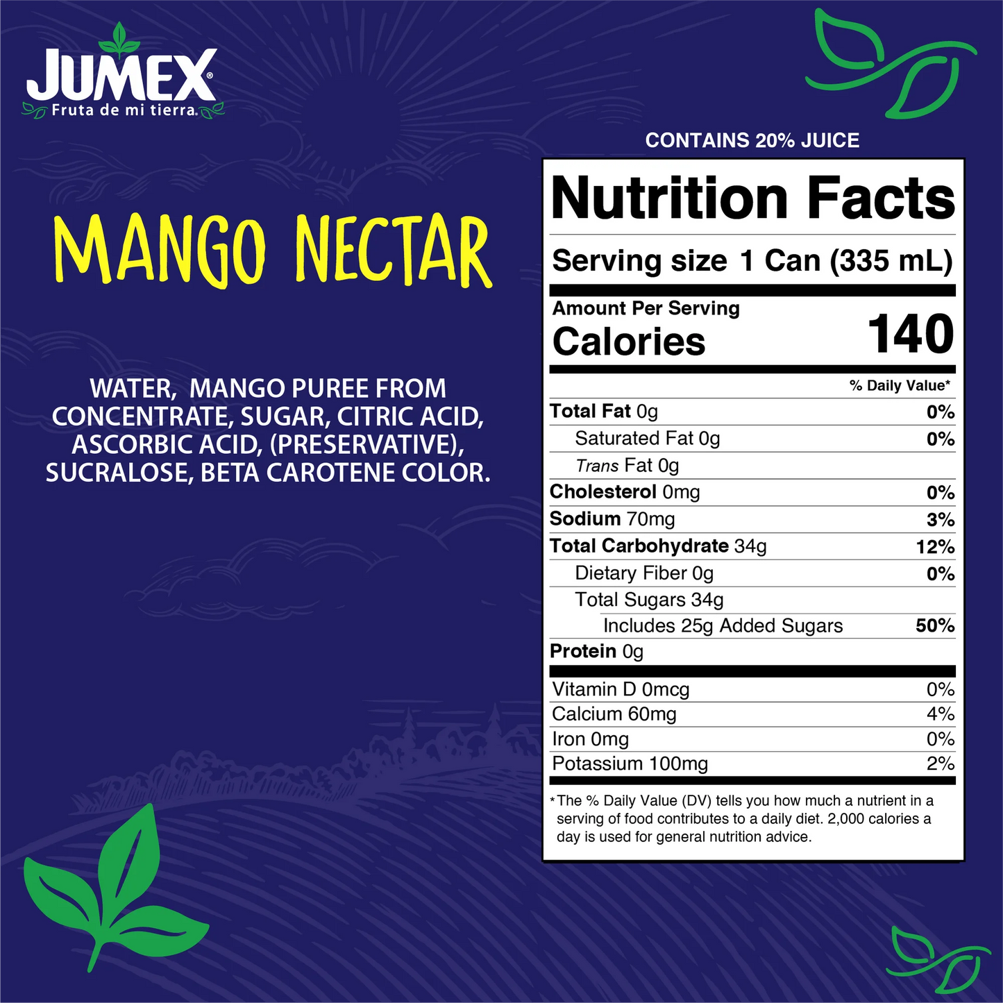 Jumex Mango Nectar 11.3 Oz