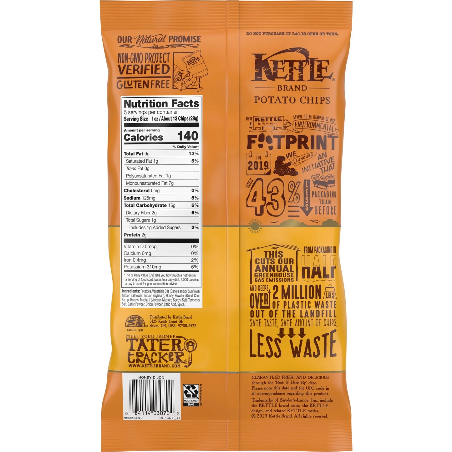 Kettle Brand:Honey Dijon