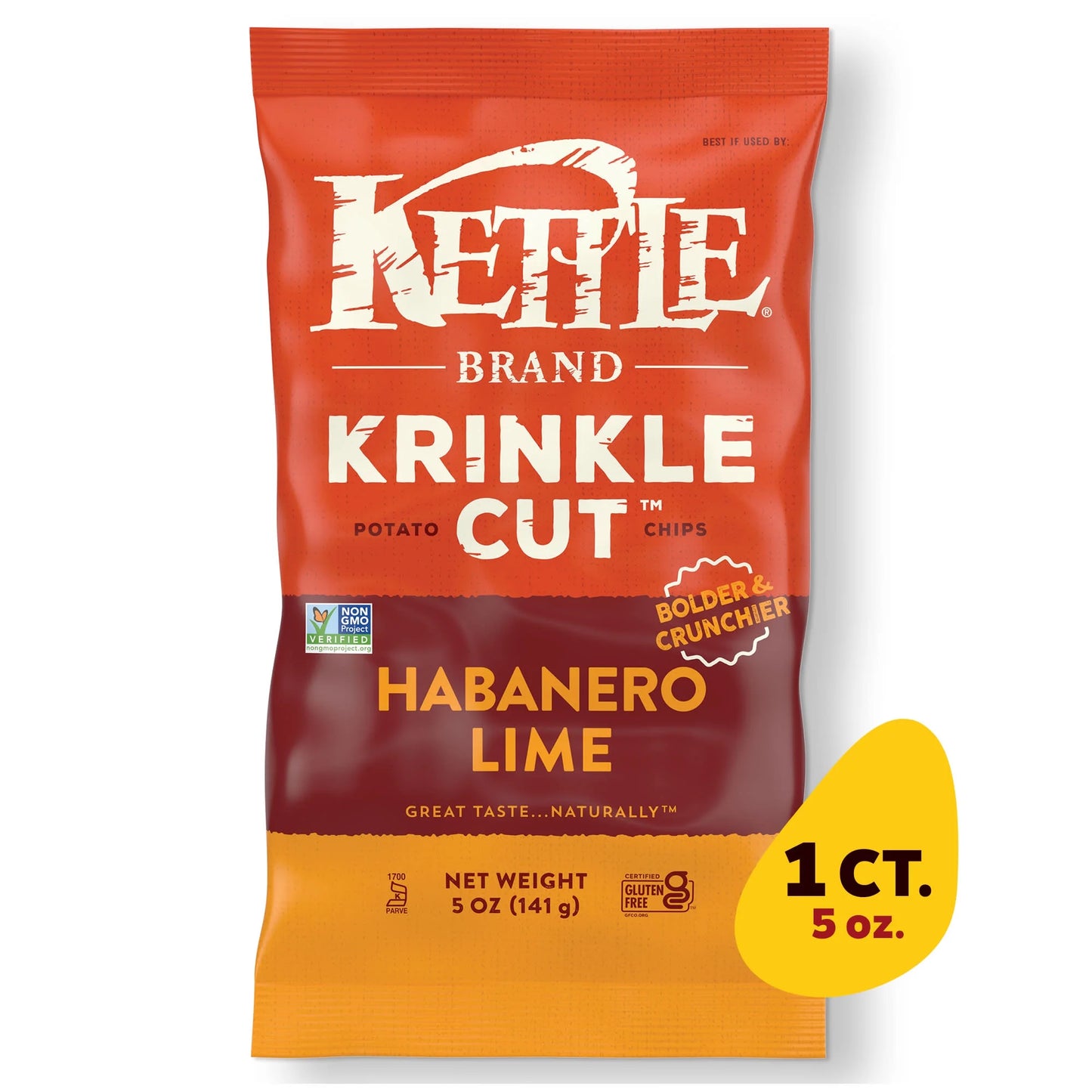 Kettle Habanero Lime 5oz Bag