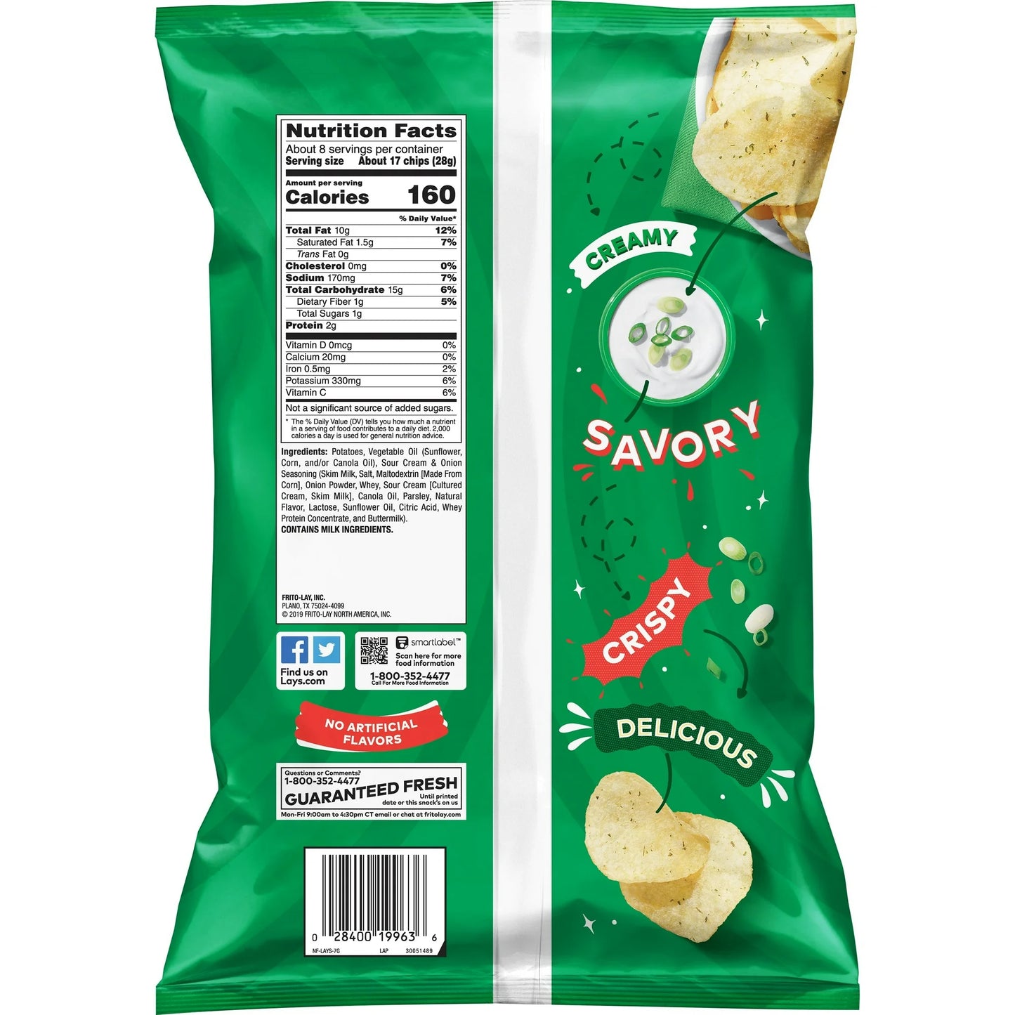 Lays Sour Cream Onion