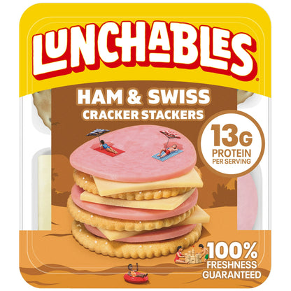Oscar Mayer Lunchables:Ham + Swiss With Crackers