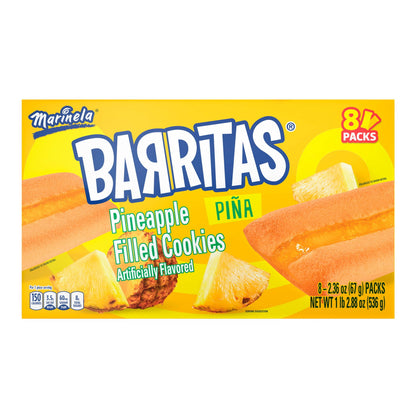 Marinela Barritas Pineapple Filled Cookies
