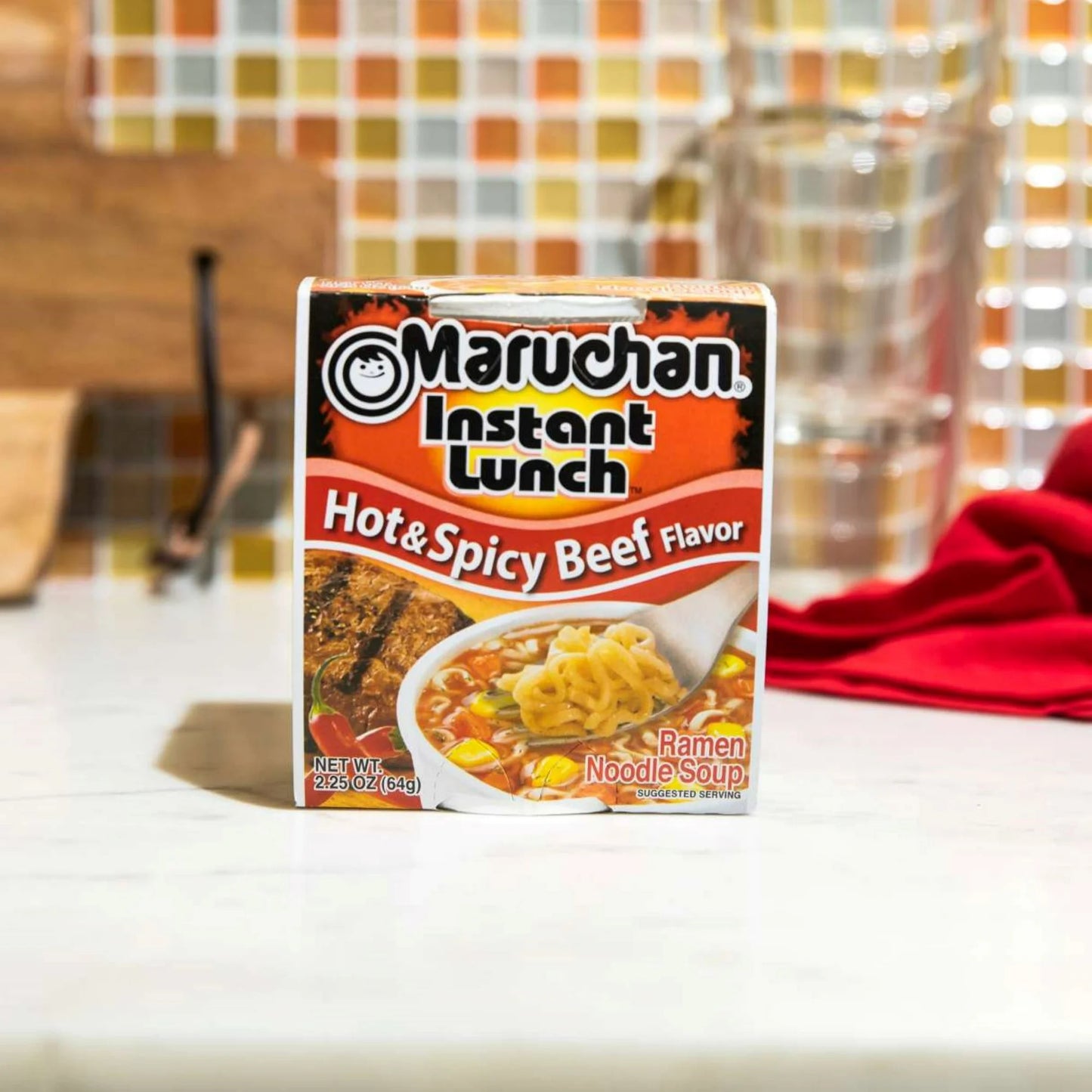 Maruchan Instant Lunch:hot & Spicy Beef