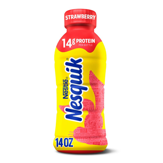 Nestle Nesquik Strawberry Low Fat Milk