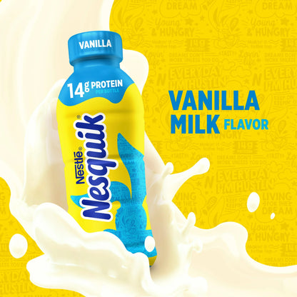 Nestle Nesquik Vanilla Low Fat Milk