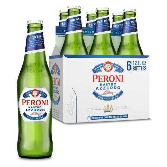 Peroni Nastro Azzurro 6-Pack 12 FL OZ  Bottle