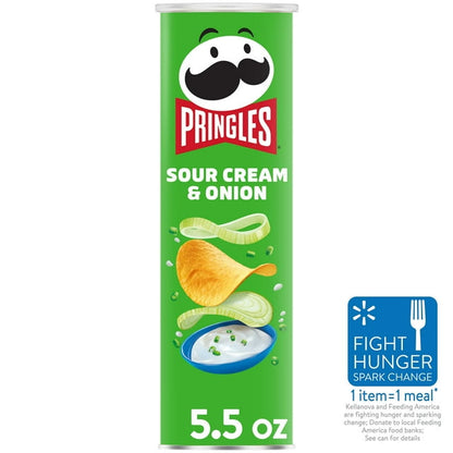 Pringles:Sour Cream & Onion-5.5 Oz