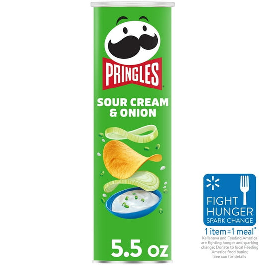 Pringles:Sour Cream & Onion-5.5 Oz