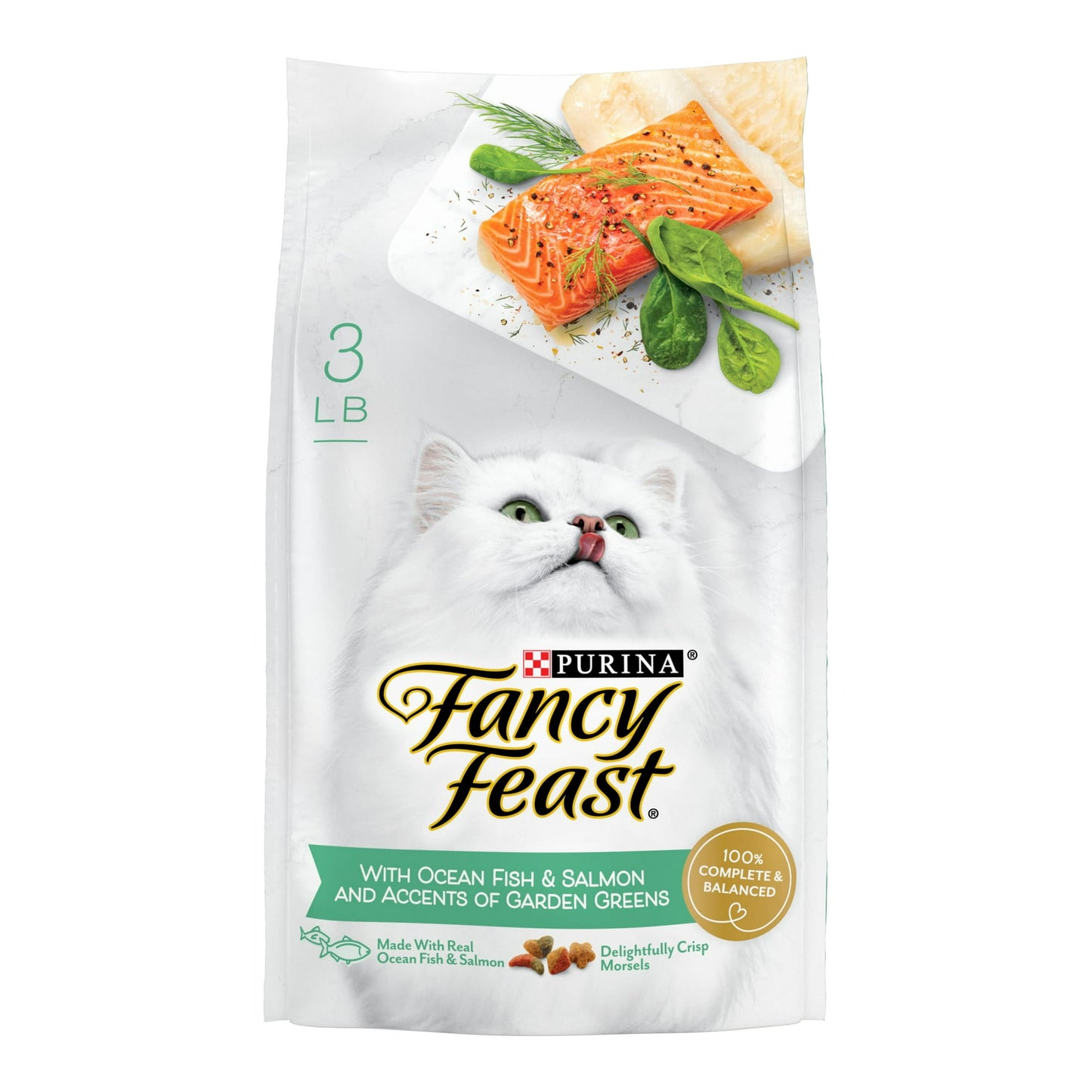 Purina Fancy Feast Dry:W/Ocean Fish & Salmon (Ps #5092542)