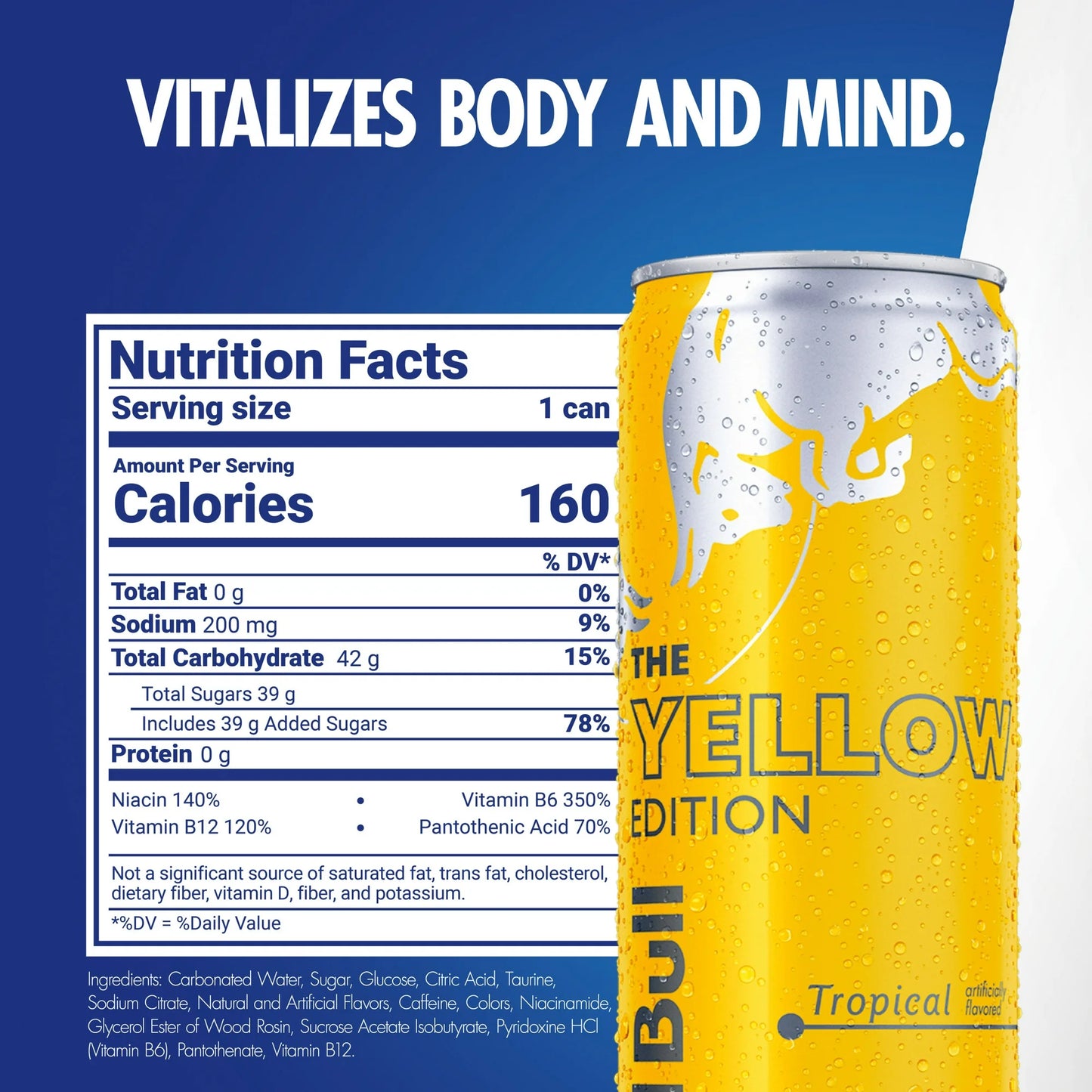 Red Bull Yellow Edition - Tropical