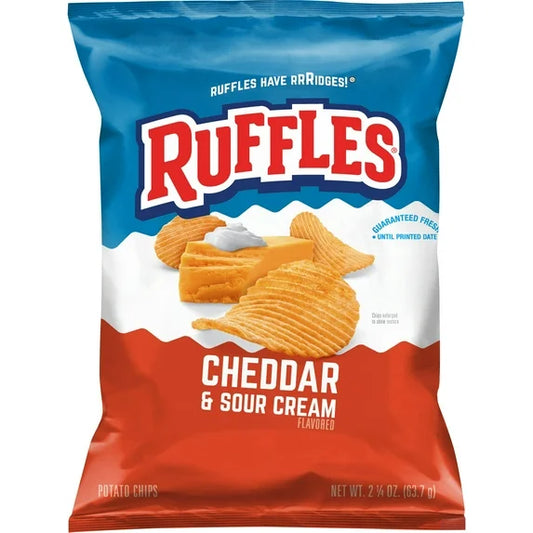 Ruffles Cheddar&sour Cream