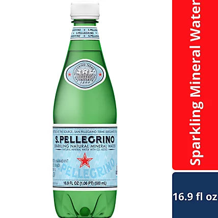 S. Pellegrino Sparkling Natural Mineral Water 16.9