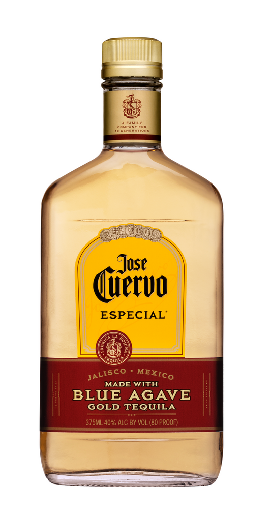 Jose Cuervo Gold Flask, Tequila, 375 Ml