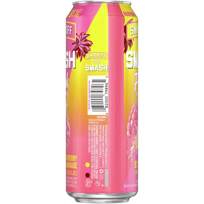 Smirnoff Ice Smash Pink Lemonade, 23.5 Oz