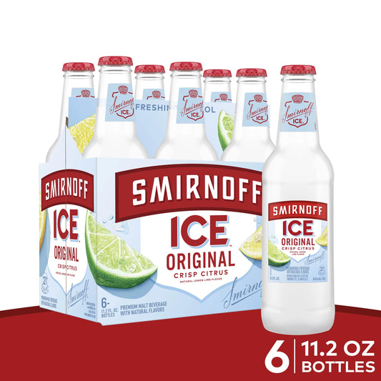 Smirnoff Ice, 6 Pack, 12 OZ, BOTTLE