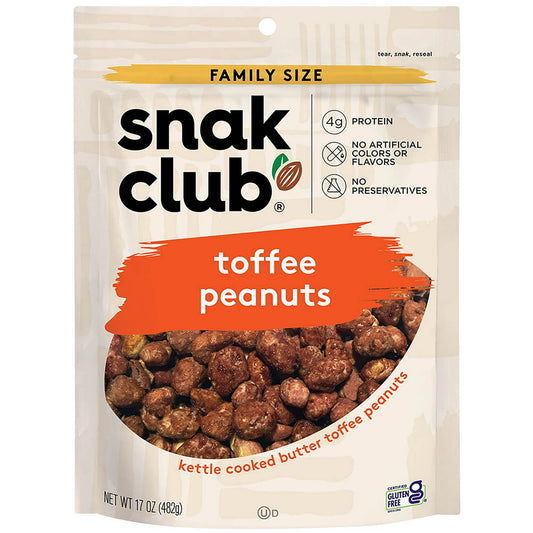 Snak Club Toffee Peanuts