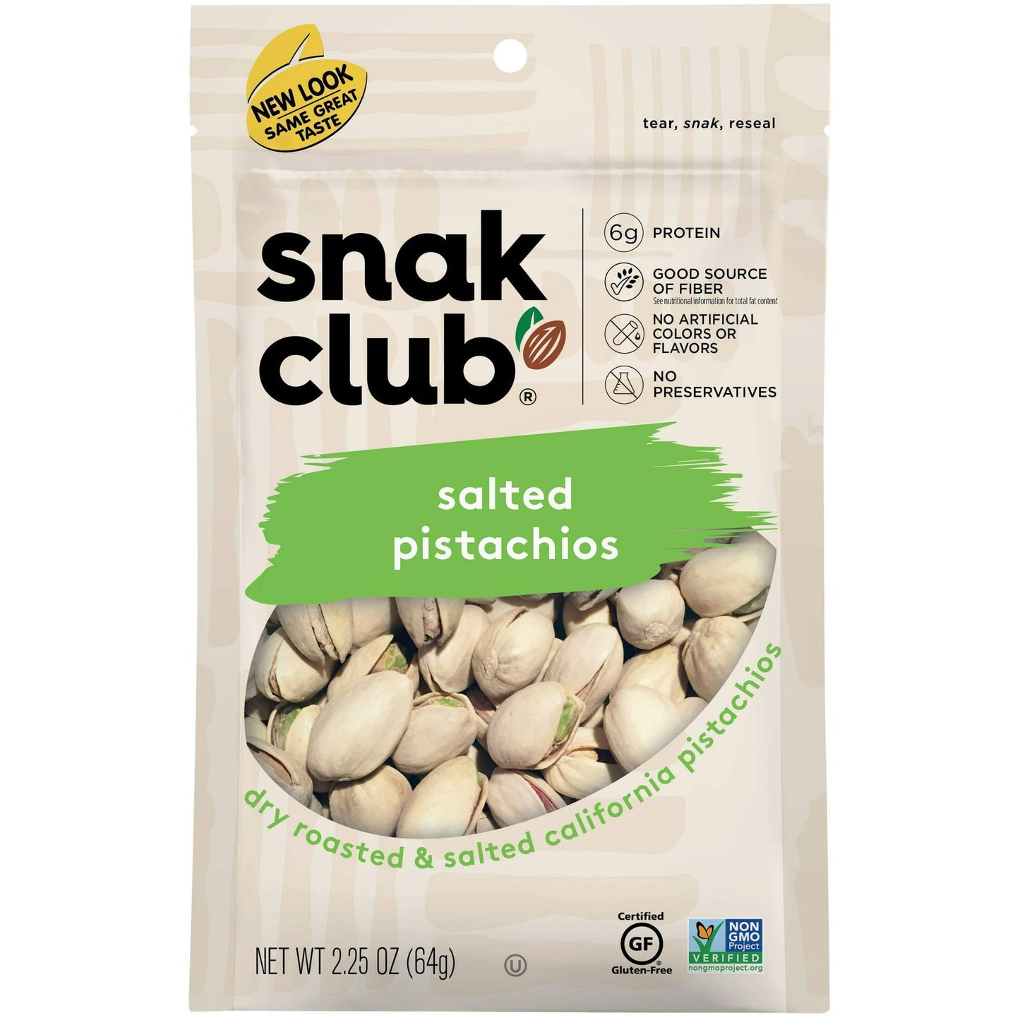 Snak Club Salted Pistachios
