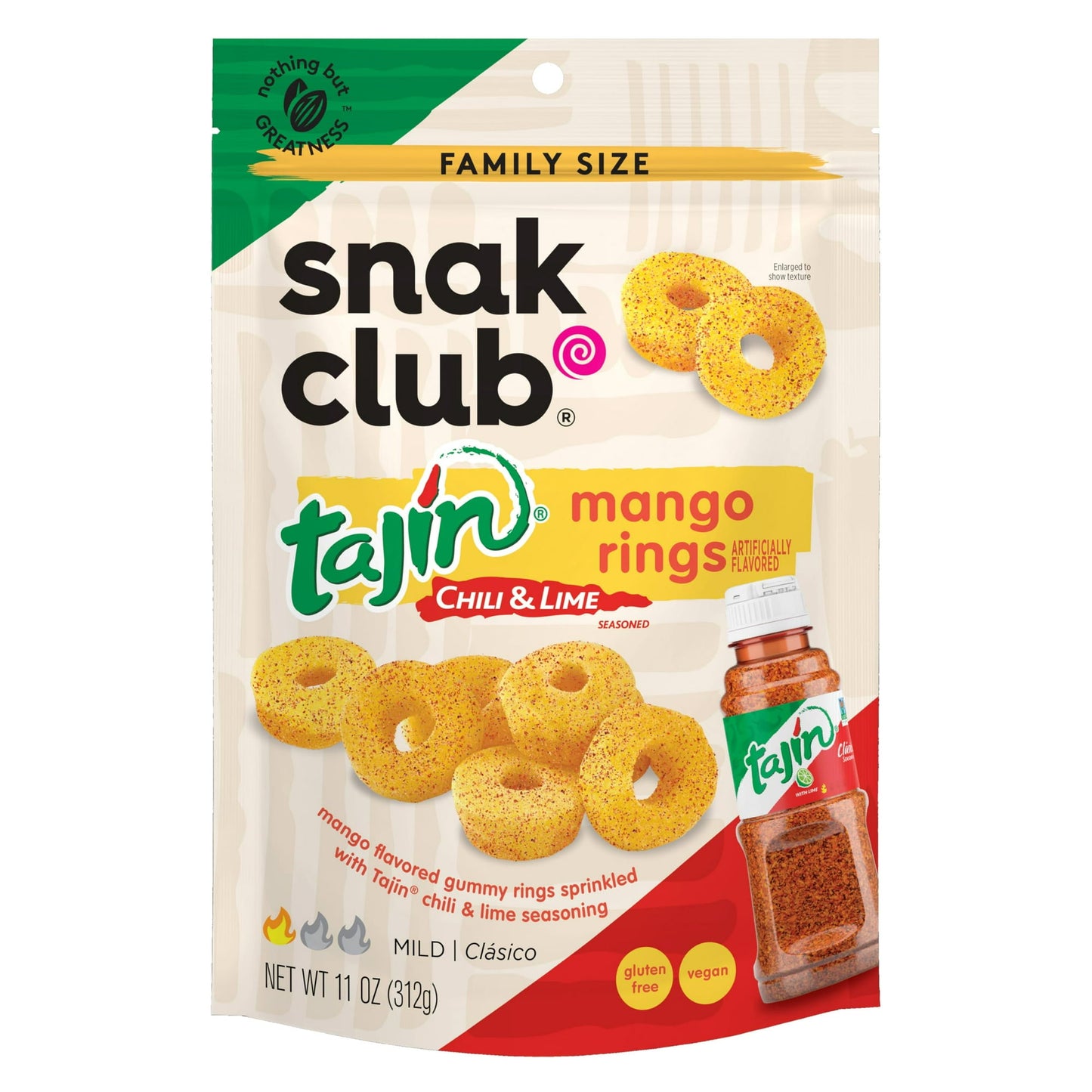 snack club mango rings