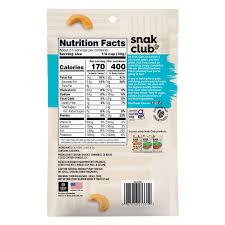 Snak Club Unsalted Cashews