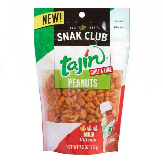 Snak Club Tajin Peanuts, Chili Lime