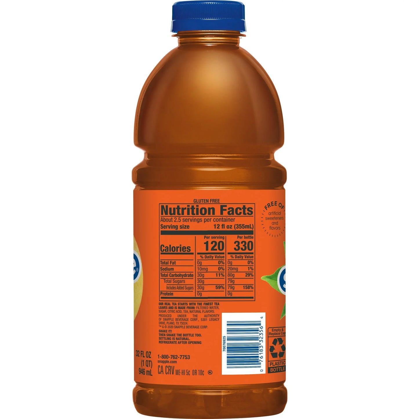 Snapple Peach Tea 32oz