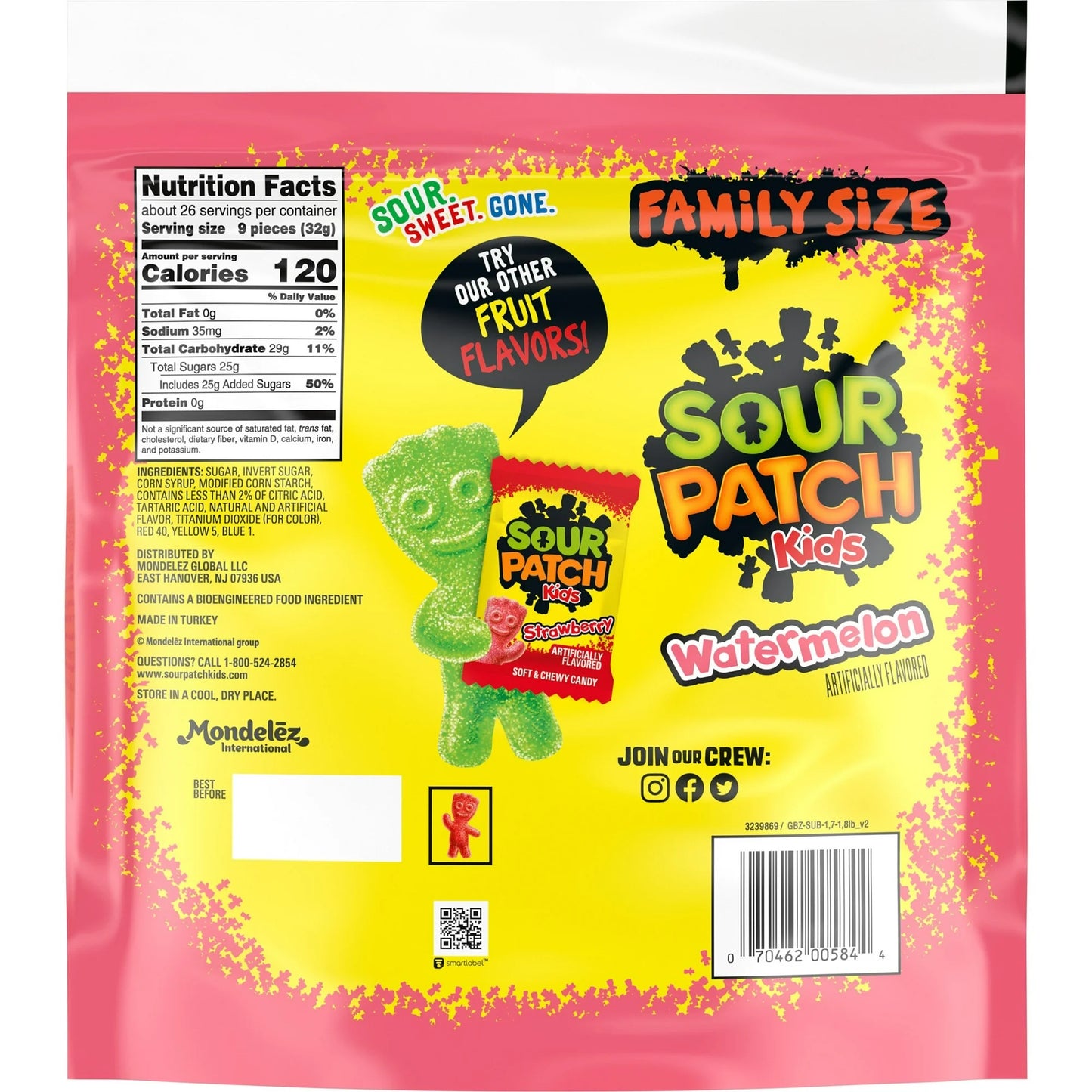 Sour Patch:watermelon