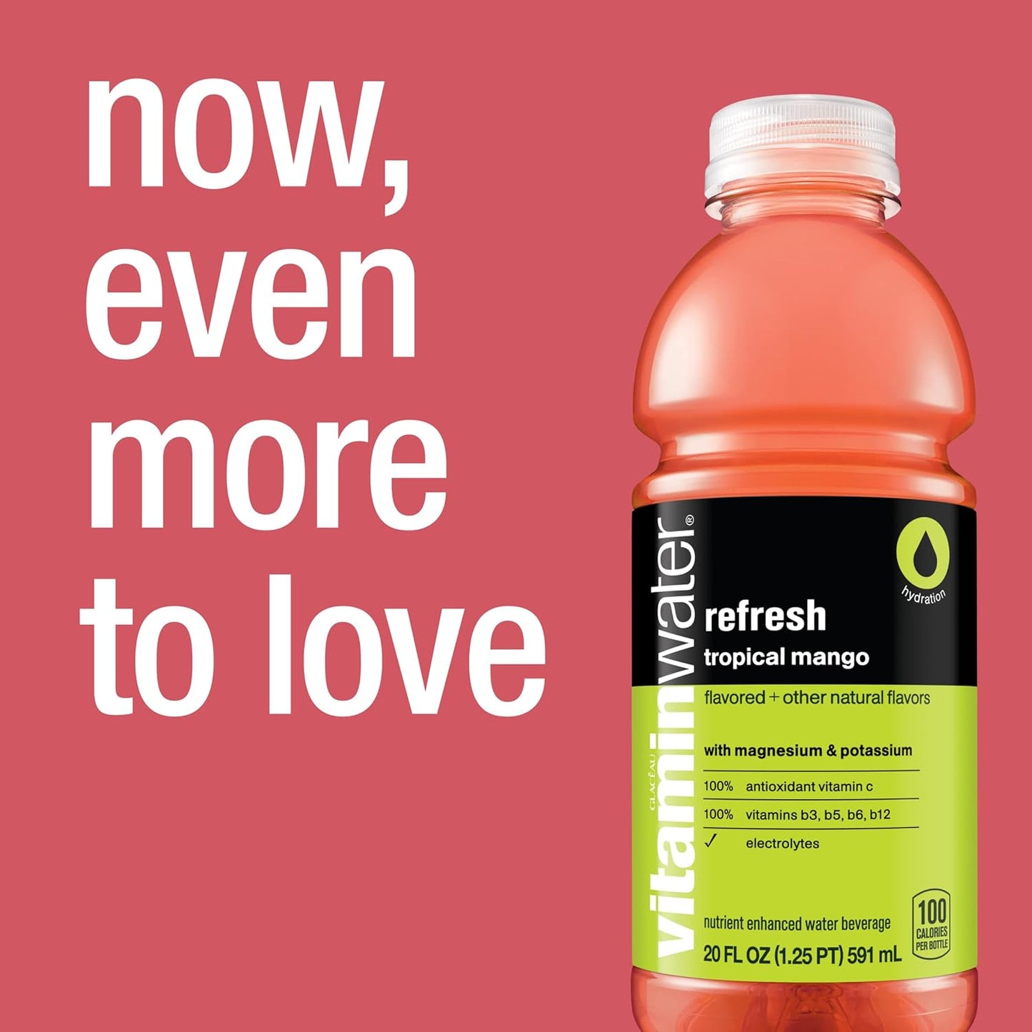 Vitamin Water Tropical Mango 32oz