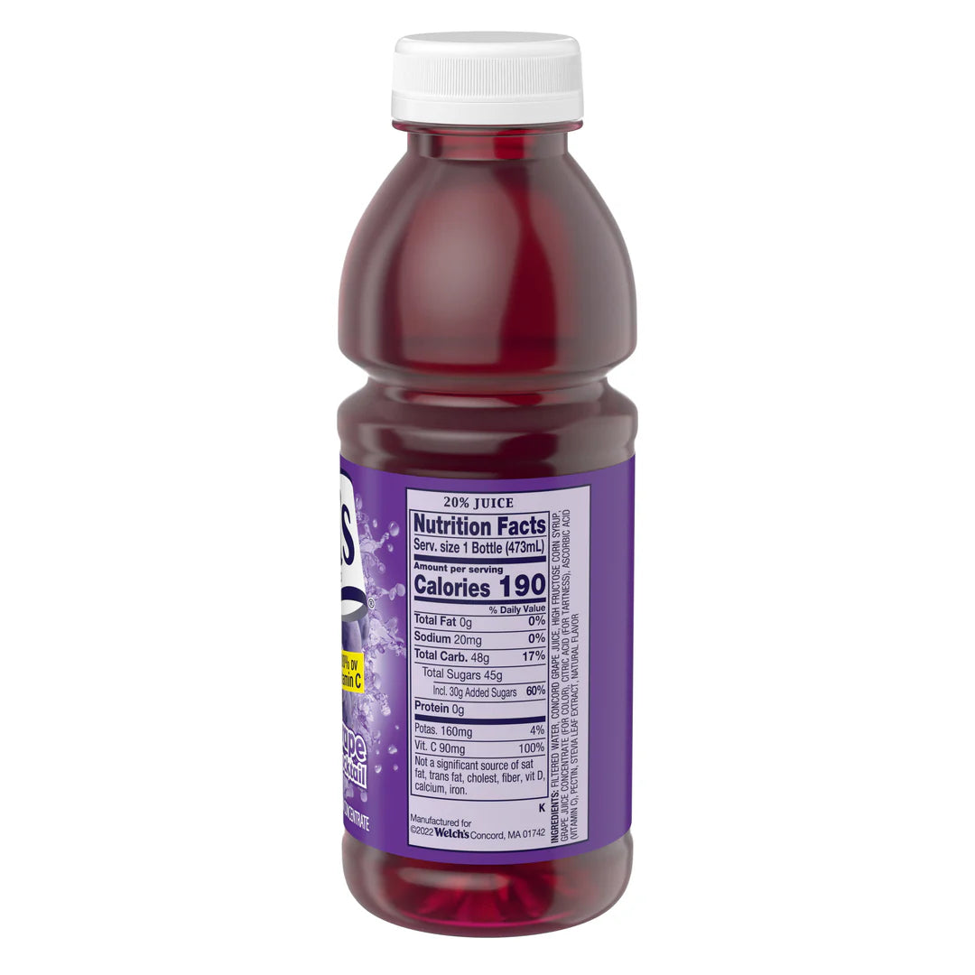 Welch\' 100% Grape Juice 16oz