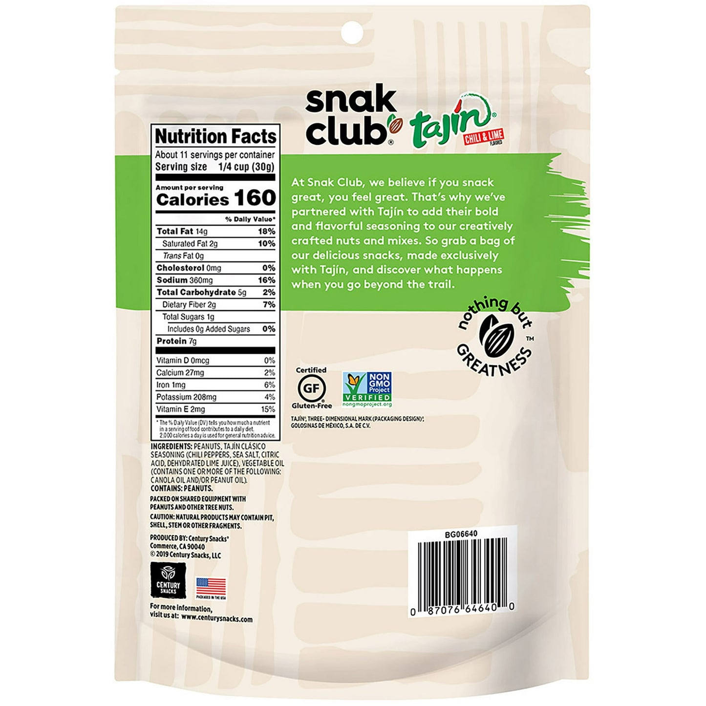 Snak Club Japanese Peanuts