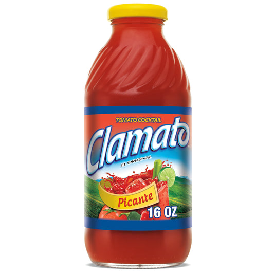 Clamato:picante, 16oz, Bottle
