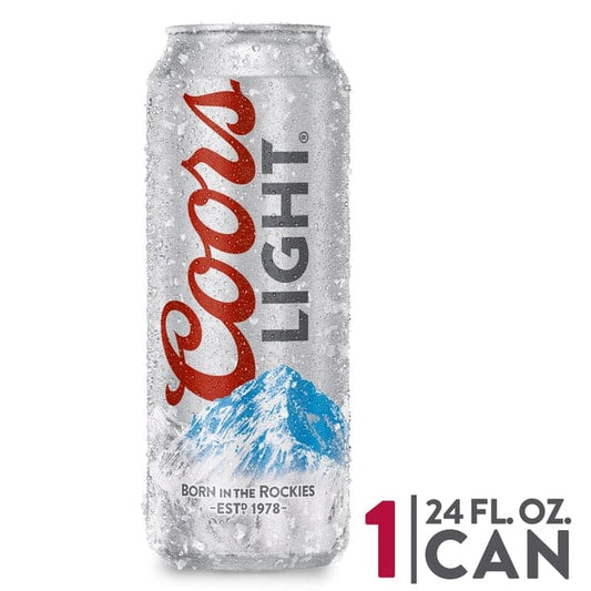 Coors Light, Single, 24 oz, Can