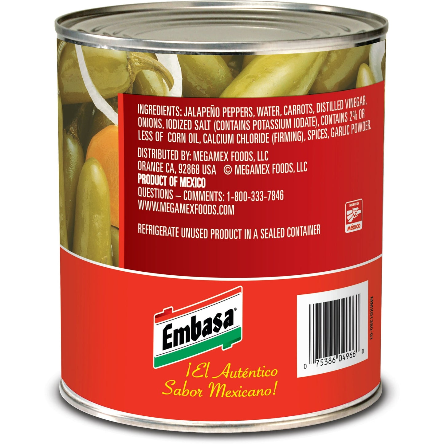 Embasa Sliced Jalapenos