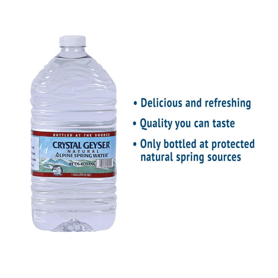 Crystal Geyser Water, 1ga, Bottle