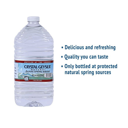 Crystal Geyser Water, 1ga, Bottle