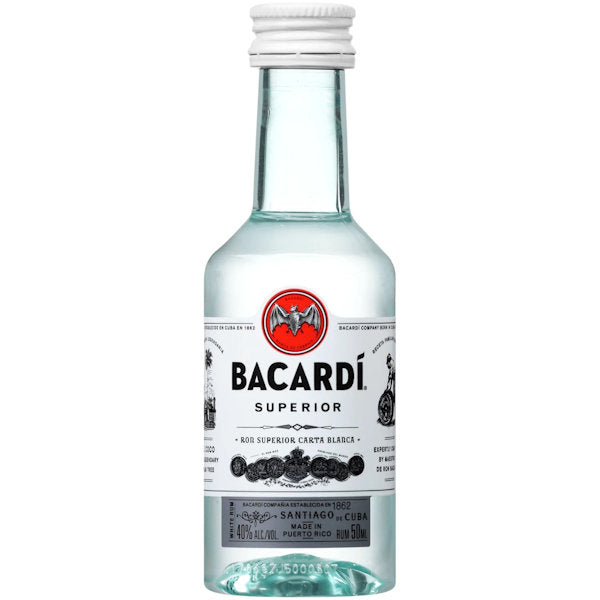 Bacardi Superior50ml Light