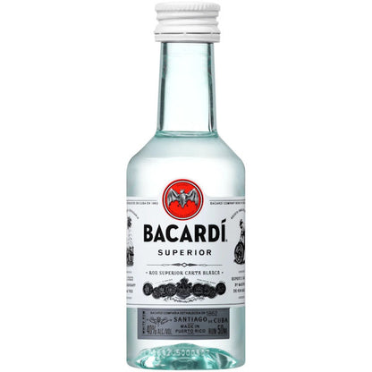 Bacardi Superior50ml Light