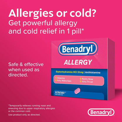 Benadryl:Ultratab Tablets