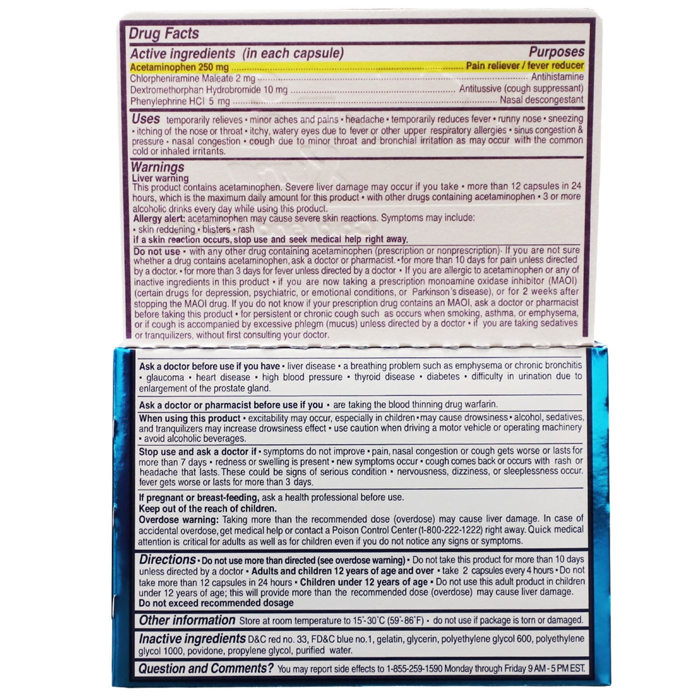 Xl-3 Cold and Cough Capsules