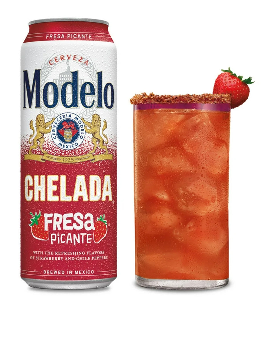 Modelo Chelada Fresa Picante, 24oz, Can