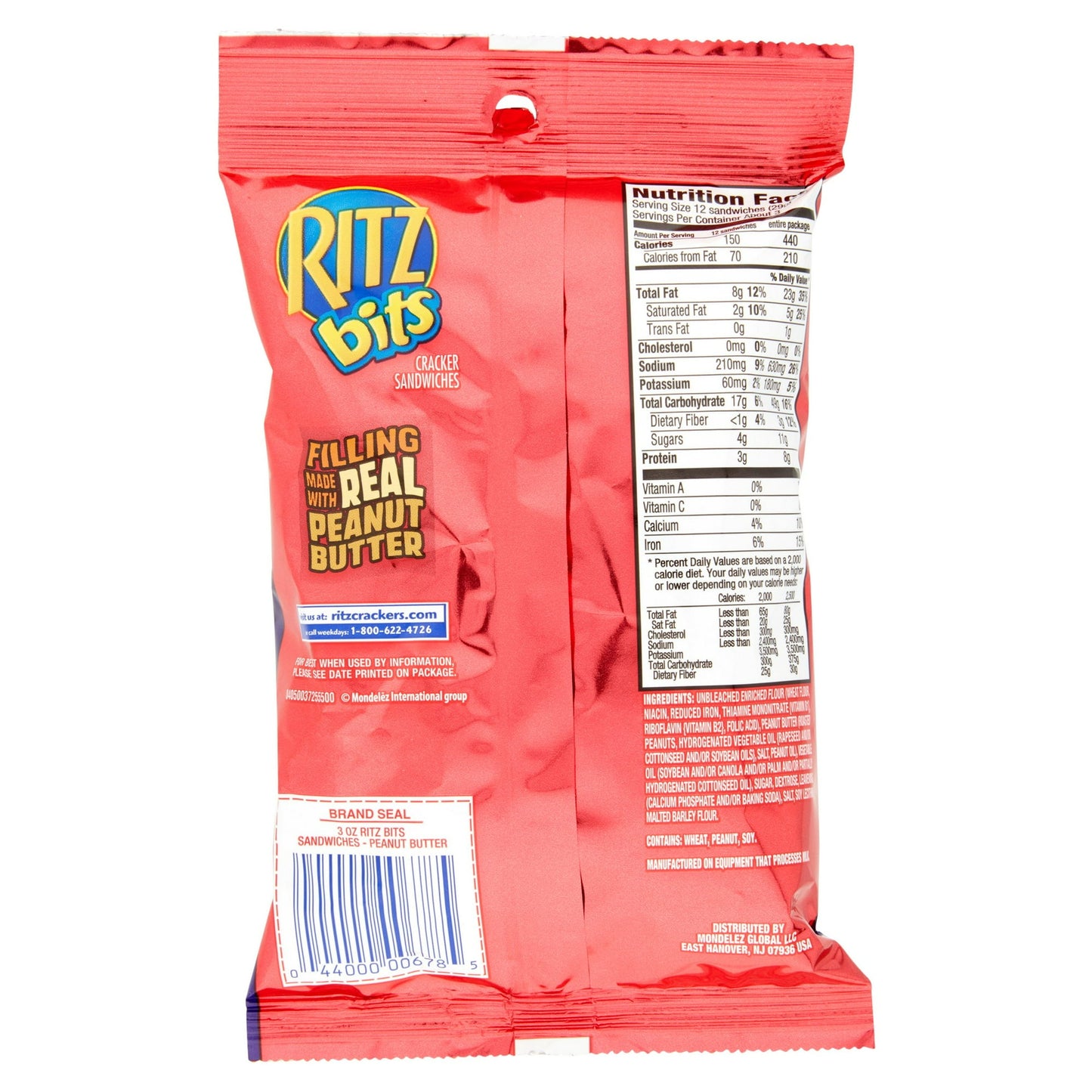 Nabisco Ritz Bits:Peanut Butter Big Bag