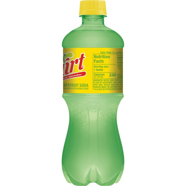 Squirt Caffeine Free, Soda, 20oz Bottle