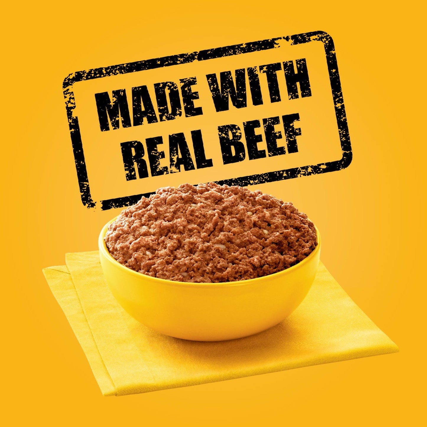 Pedigree Meaty Ground Dinner w/Chopped Beef 22oz