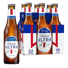 Michelob Ultra, 6 Pack, 12 OZ, Bottle