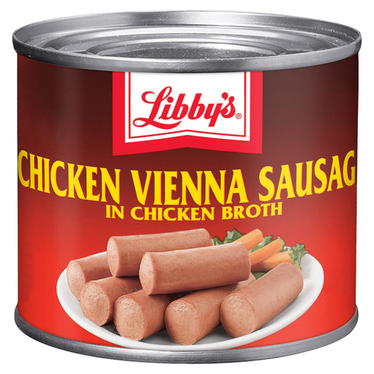 Libbys Chicken Vienna Sausage In Chicken Broth