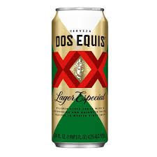 Dos Equis XX Especial, single, 24 oz, can