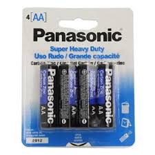 Panasonic Super Heavy Duty AA  4 Pk