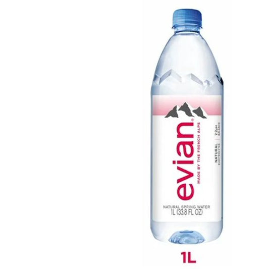 Evian Spring Water, 1l, Bottle