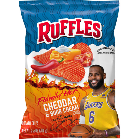 Ruffles Flaming Hot Sour Cream